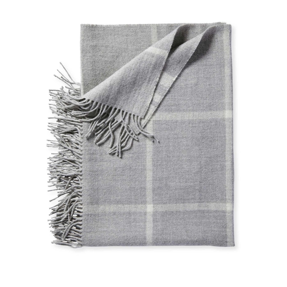 BNWT Avery Alpaca Throw - 50"x70" - Oatmeal/Ivory - Picture 2 of 3